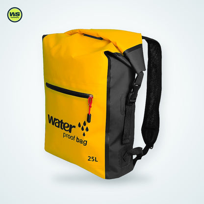 25L Waterproof Roll-Top Backpack — studio view 6