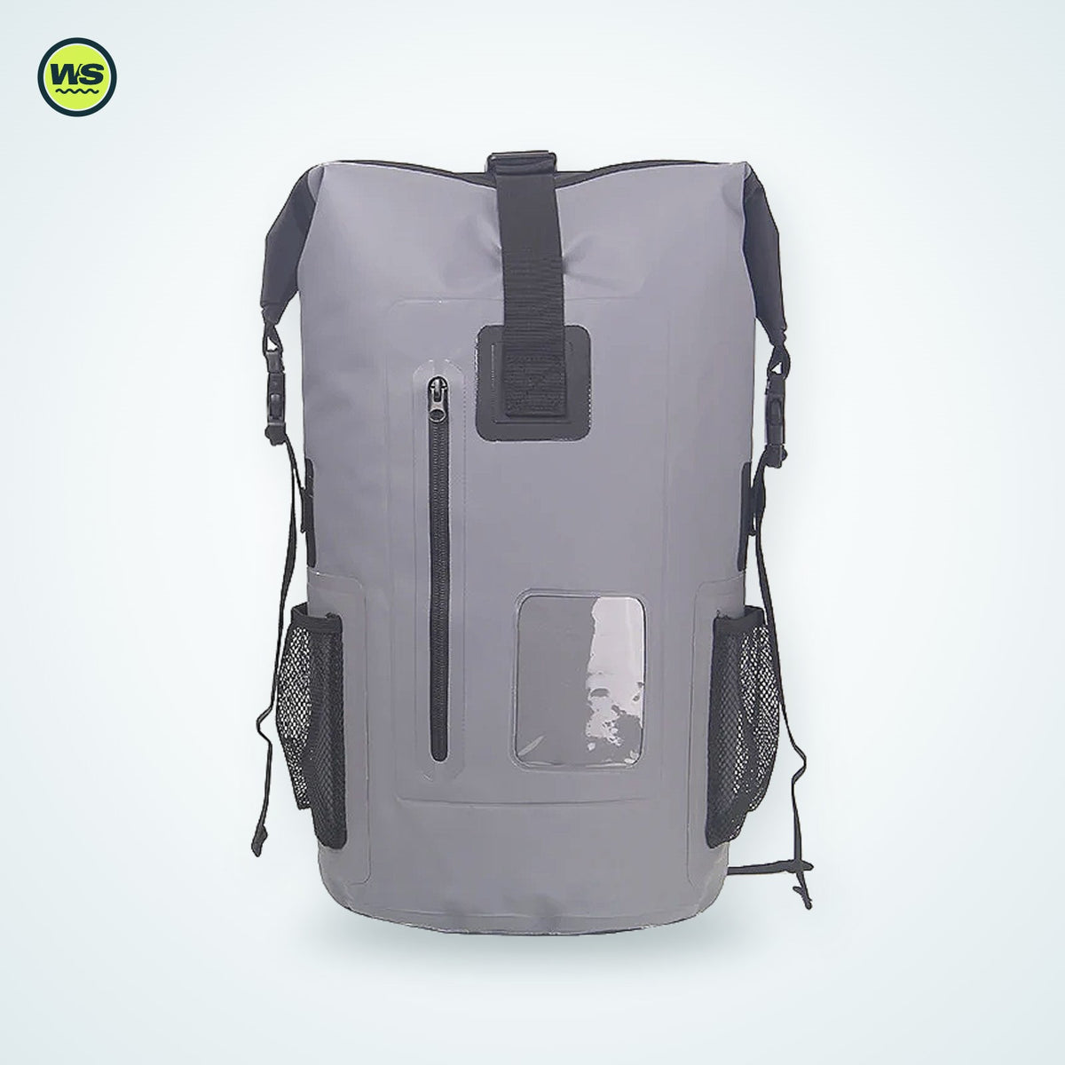 500D PVC Roll-Top Dry Backpack — studio view 1
